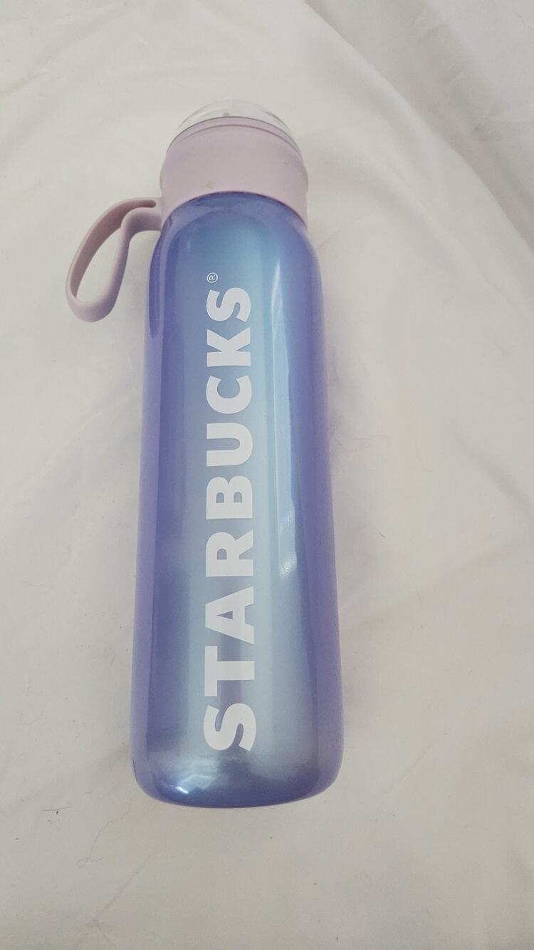 Starbucks Holiday 2025 Bear Snow Globe Water Bottle with magnetic Lid Charm 24OZ